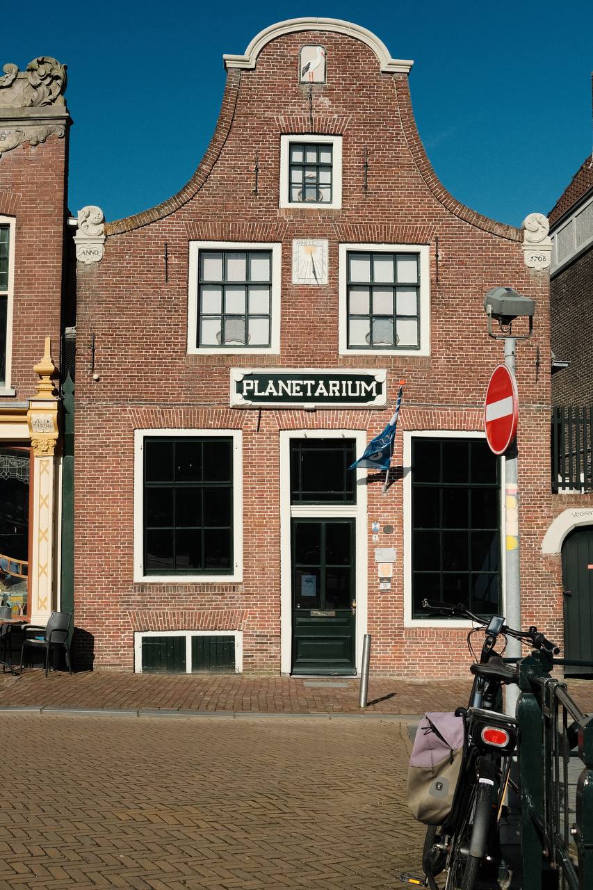 The Eise Eisinga Planetarium, built in 1774, is actually a complete me…