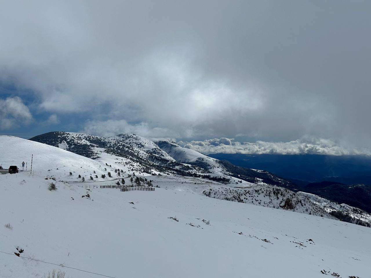 The Pyrenees Mountains – the top spot.