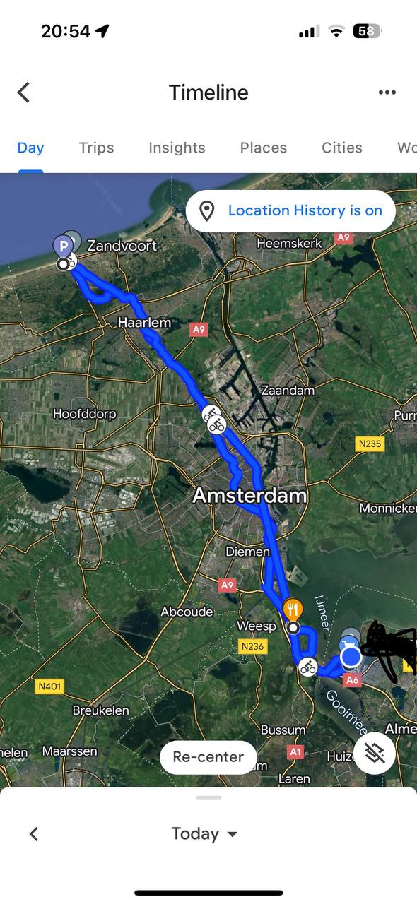 I am back 114 km #cinematiclife
