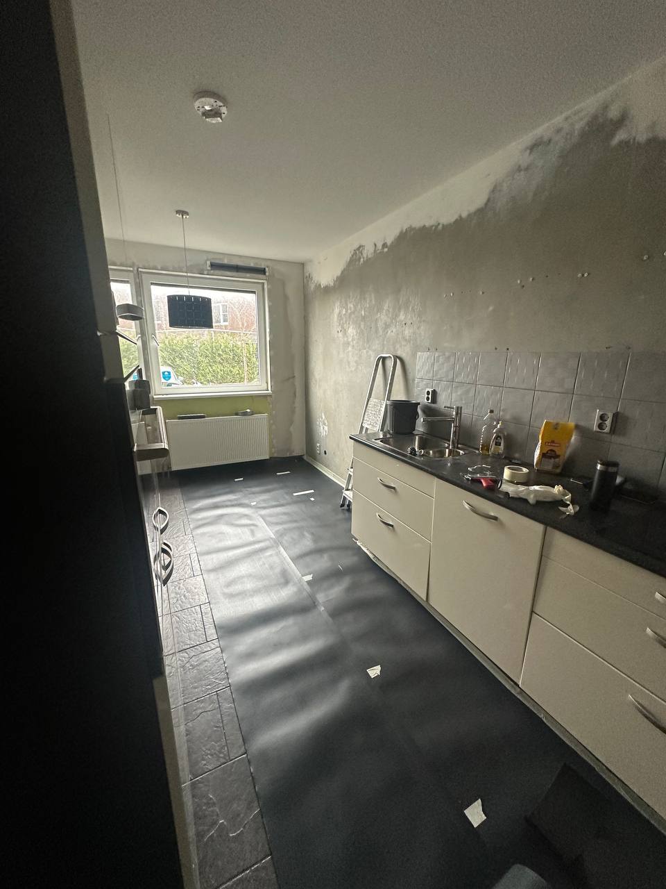 The renovation is done.