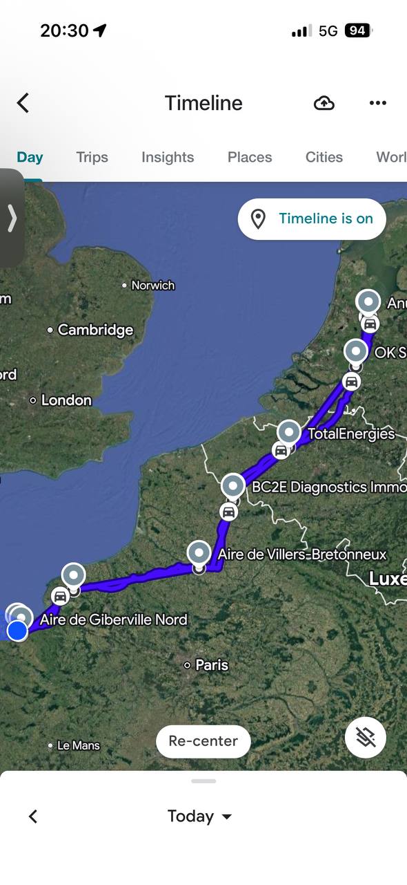 49°11′46″ N  0°20′7″ W Caen, France #travel