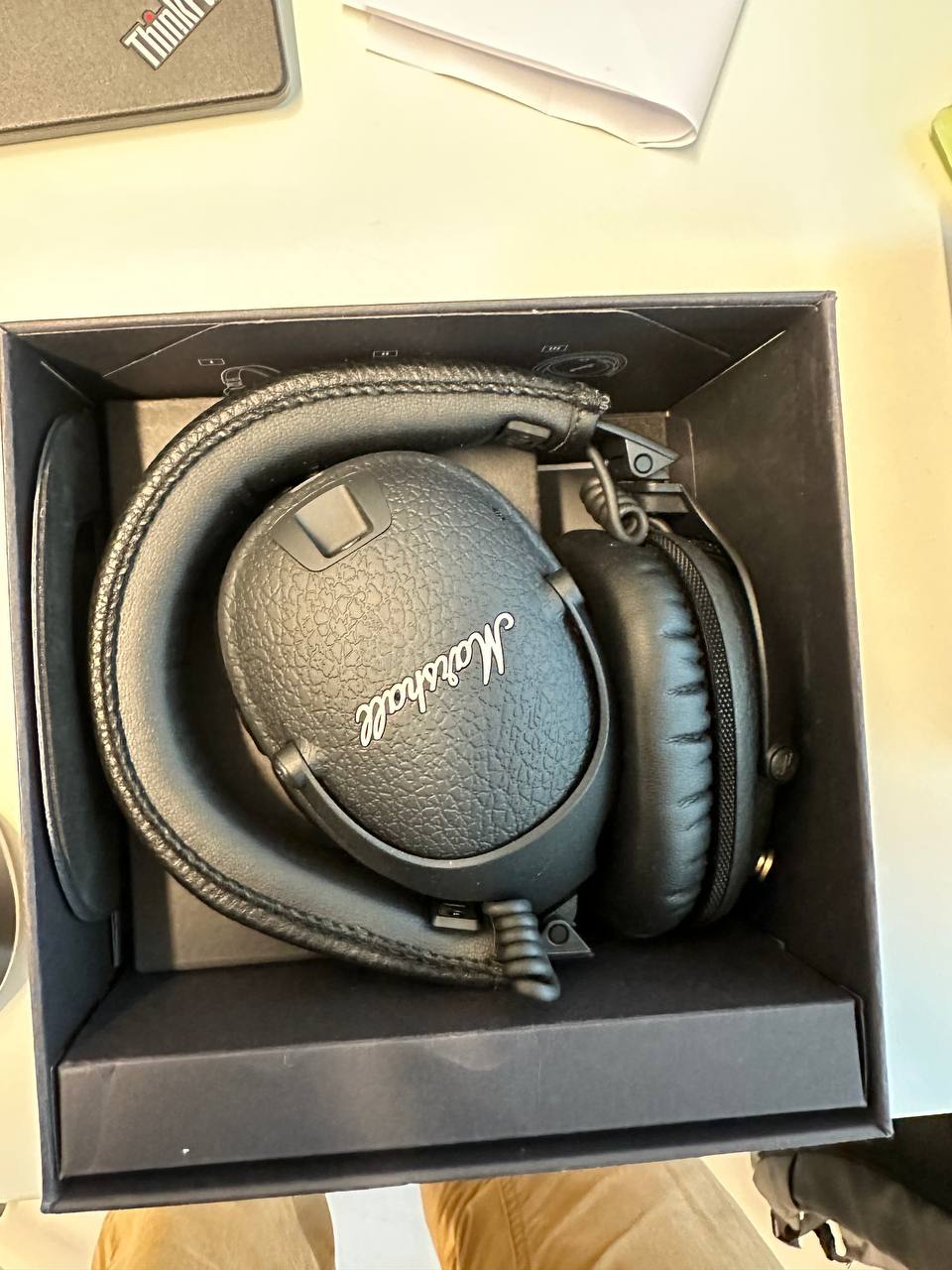 Has arrived.