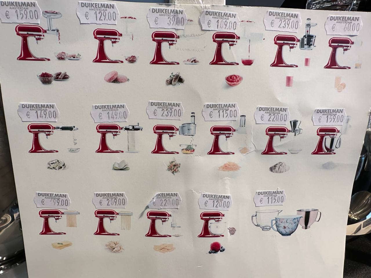 I love Dutch kitchen stores.