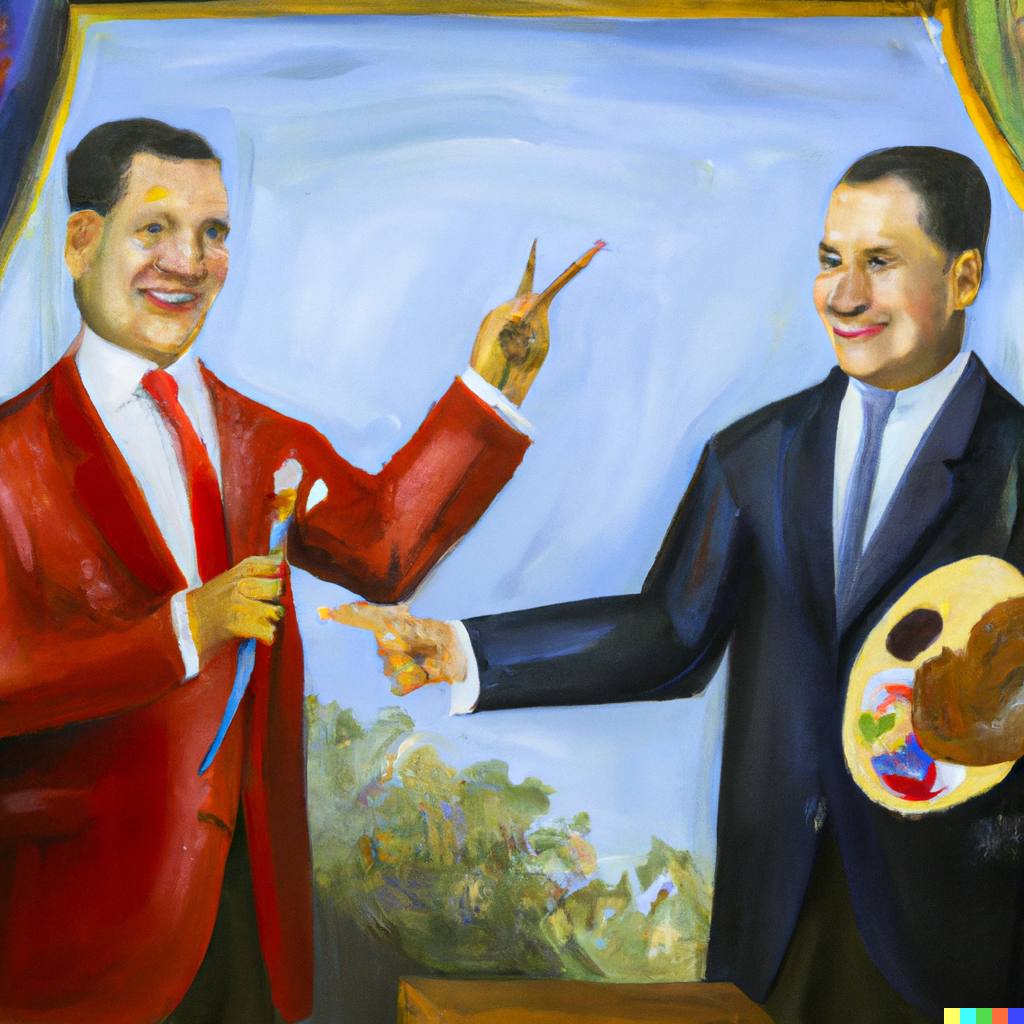 Today I came up with this thought: the opposite of politicians are art…