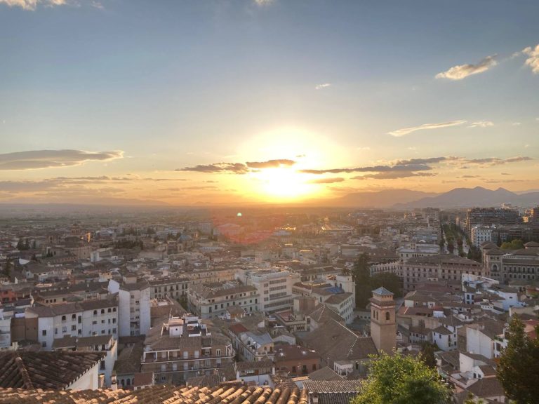 Granada, sunset #cinematiclife