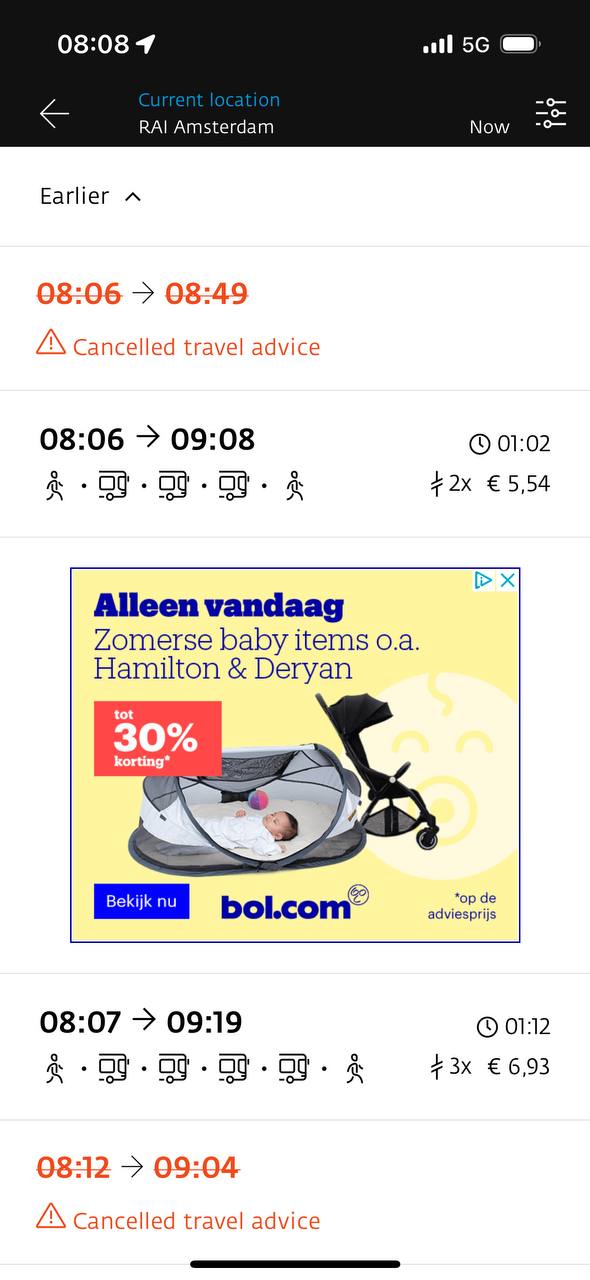 The Dutch transport system is fucked up as usual #NS #fuckyouns